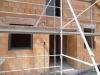 Die Fenster werden eingebaut