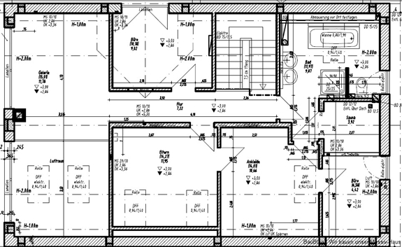 Grundriss Dachgeschoss